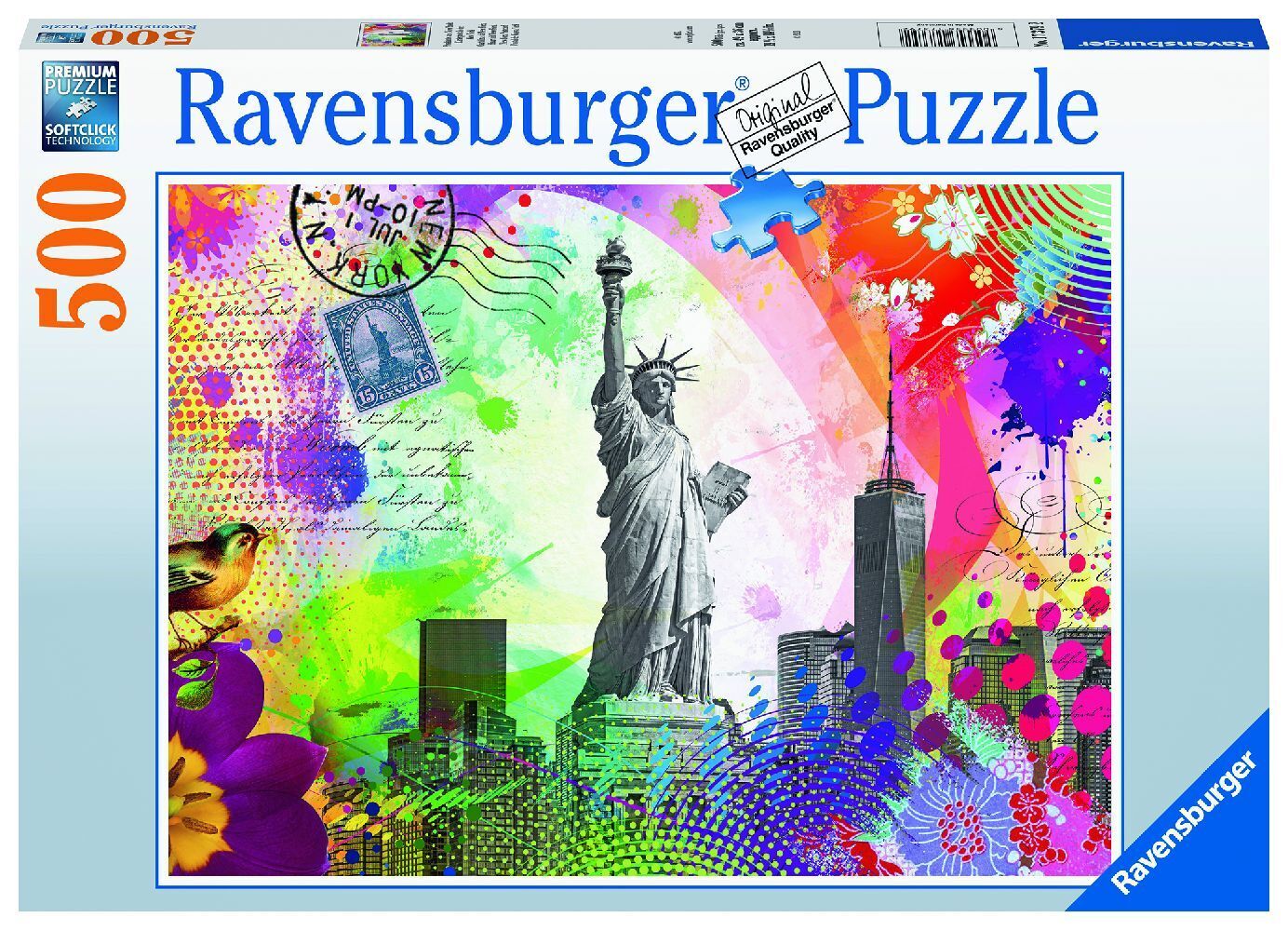 Cover: 4005556173792 | Ravensburger Puzzle 17379 Postkarte aus New York - 500 Teile Puzzle...
