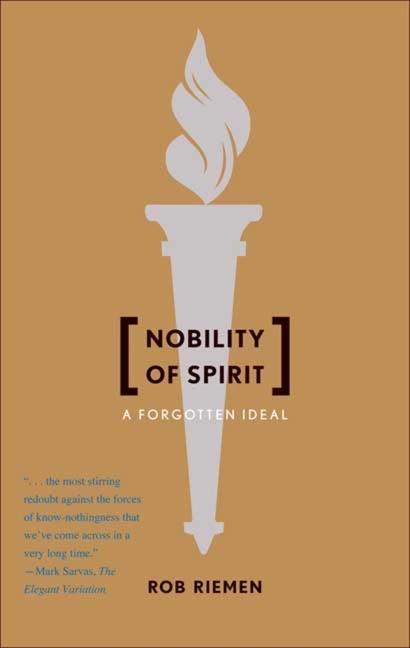 Cover: 9780300158533 | Nobility of Spirit | A Forgotten Ideal | Rob Riemen | Taschenbuch