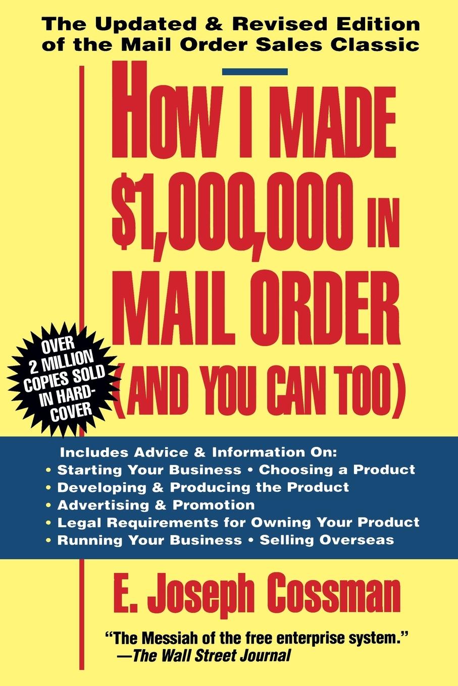 Cover: 9780671872762 | How I Made $1,000,000 in Mail Order-And You Can Too! | Cossman | Buch