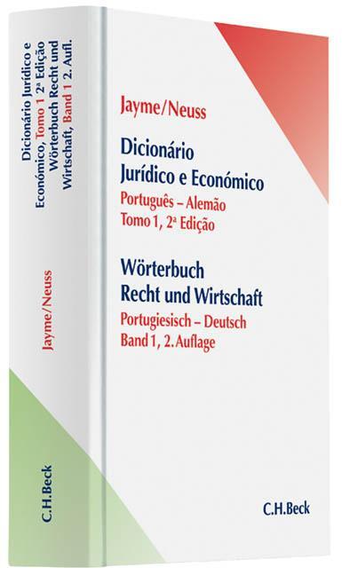 Cover: 9783406596360 | Wörterbuch Rechts- und Wirtschaft Teil I: Portugiesisch-Deutsch | Buch