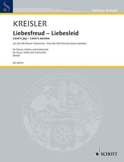 Cover: 9790001144599 | Liebesfreud - Liebesleid | Fritz Kreisler | Buch | 34 S. | Deutsch