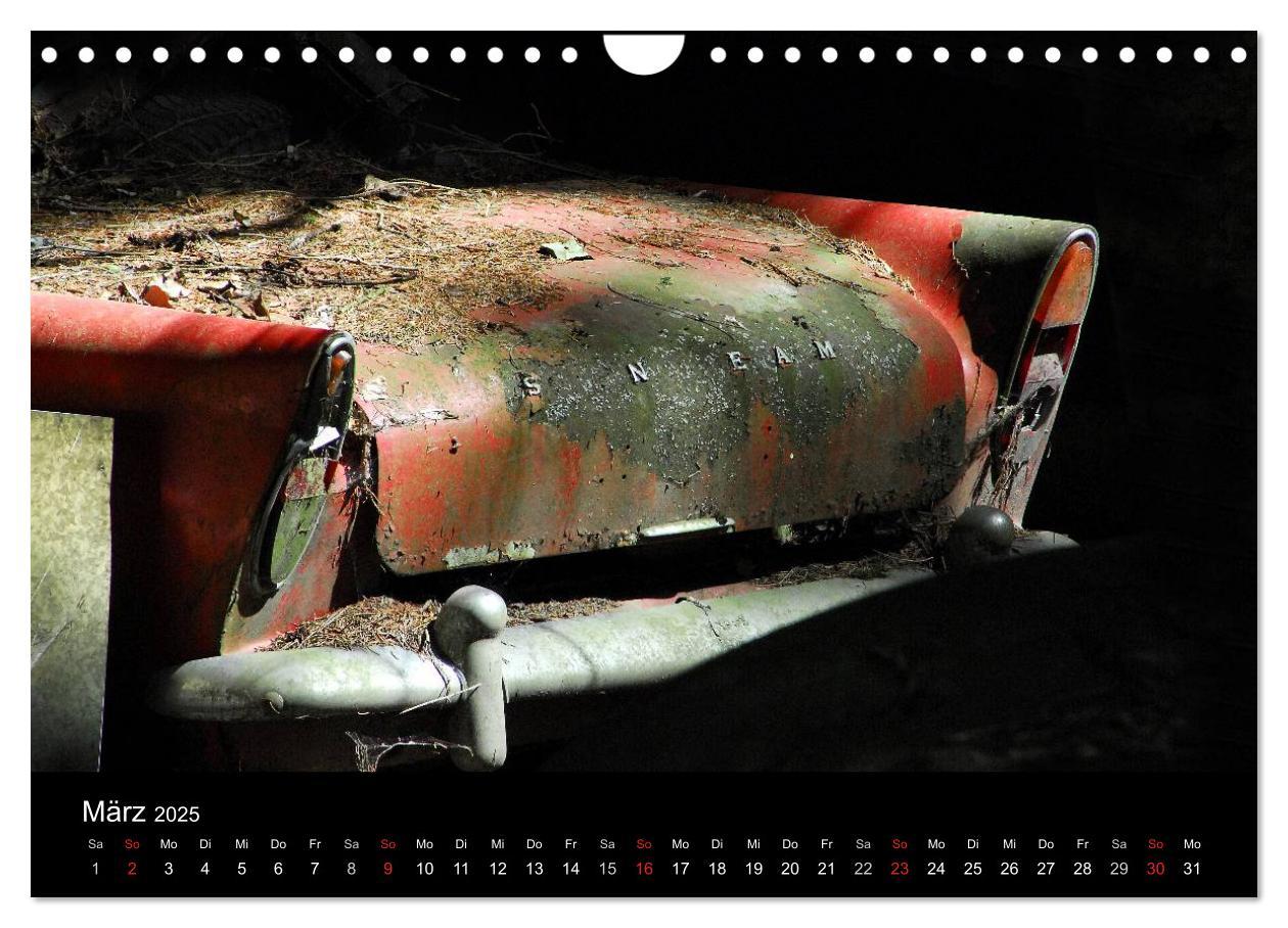 Bild: 9783435777204 | ROSTLAUBEN Die schönsten Autowracks (Wandkalender 2025 DIN A4...