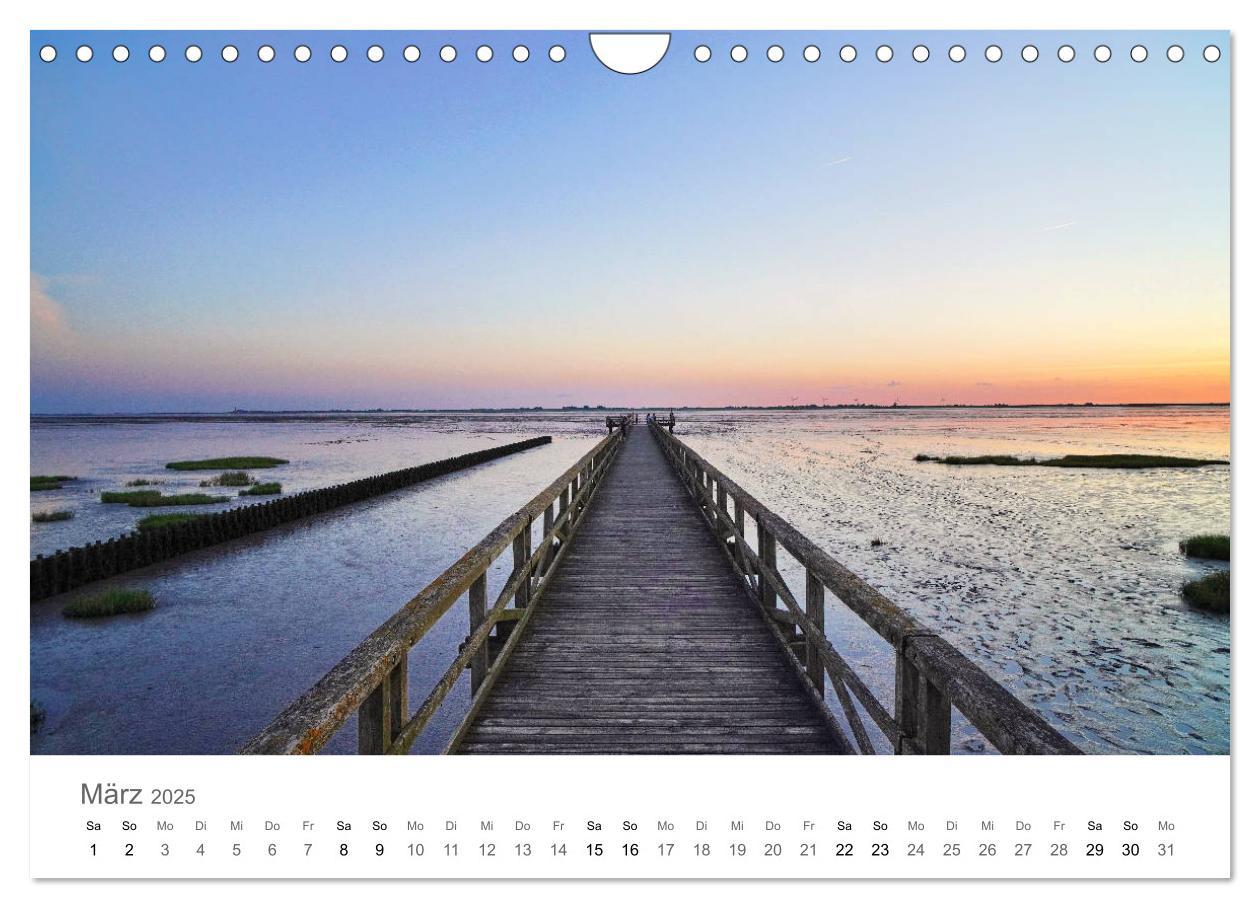 Bild: 9783435220045 | Nordfriesland (Wandkalender 2025 DIN A4 quer), CALVENDO Monatskalender