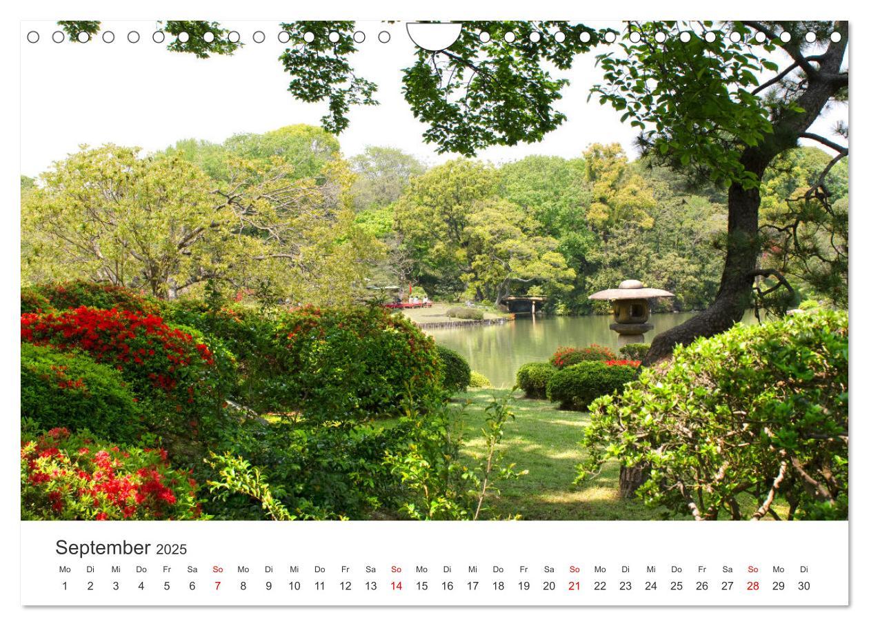 Bild: 9783383968433 | Gärten in Japan (Wandkalender 2025 DIN A4 quer), CALVENDO...