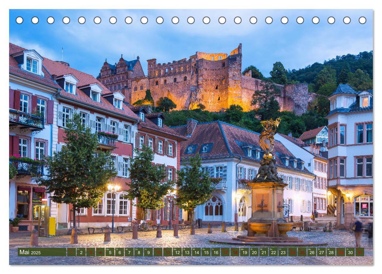 Bild: 9783435330416 | Heidelberger Neckarzauber (Tischkalender 2025 DIN A5 quer),...