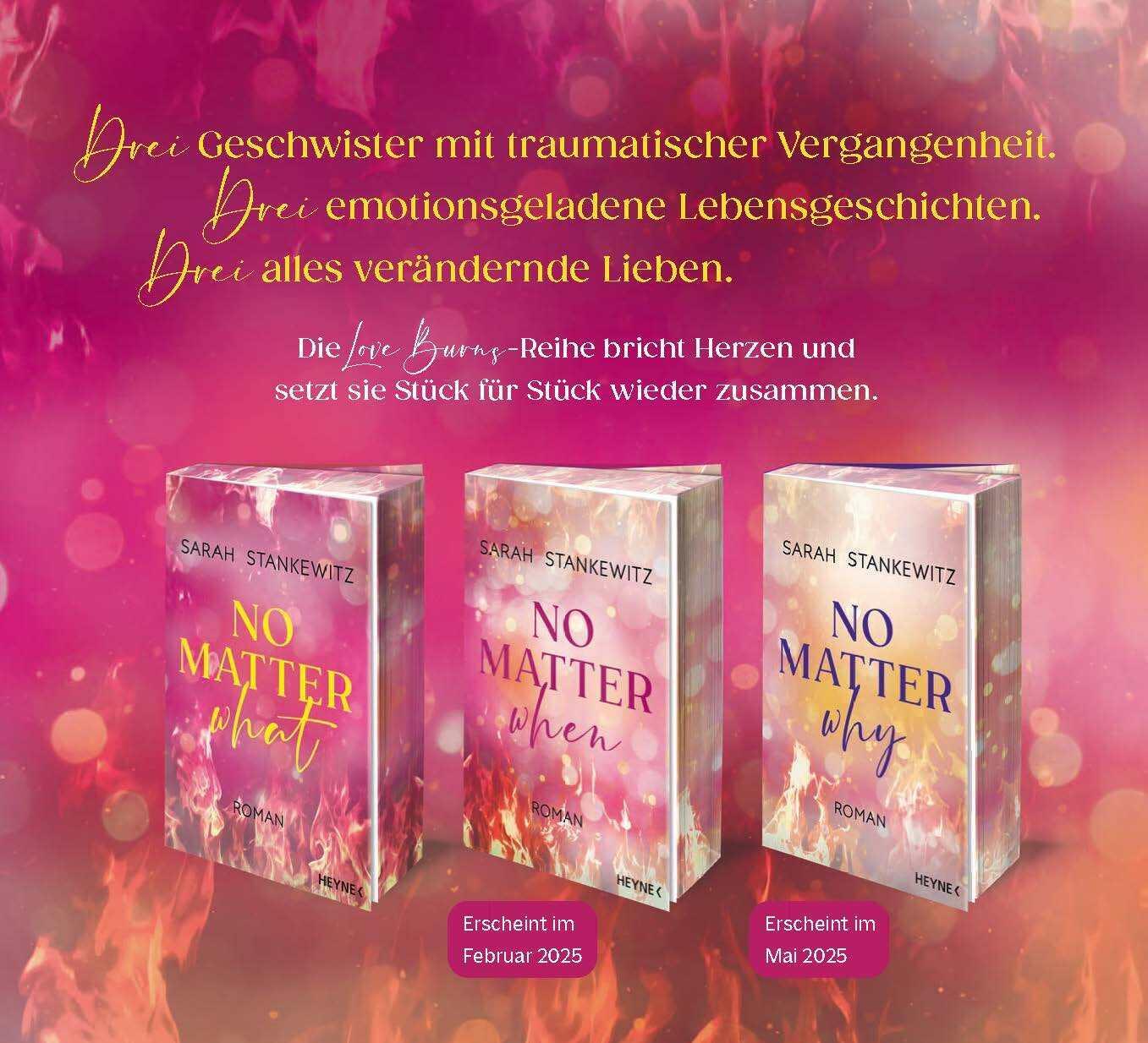 Bild: 9783453428966 | No Matter What | Sarah Stankewitz | Taschenbuch | Love Burns | 384 S.