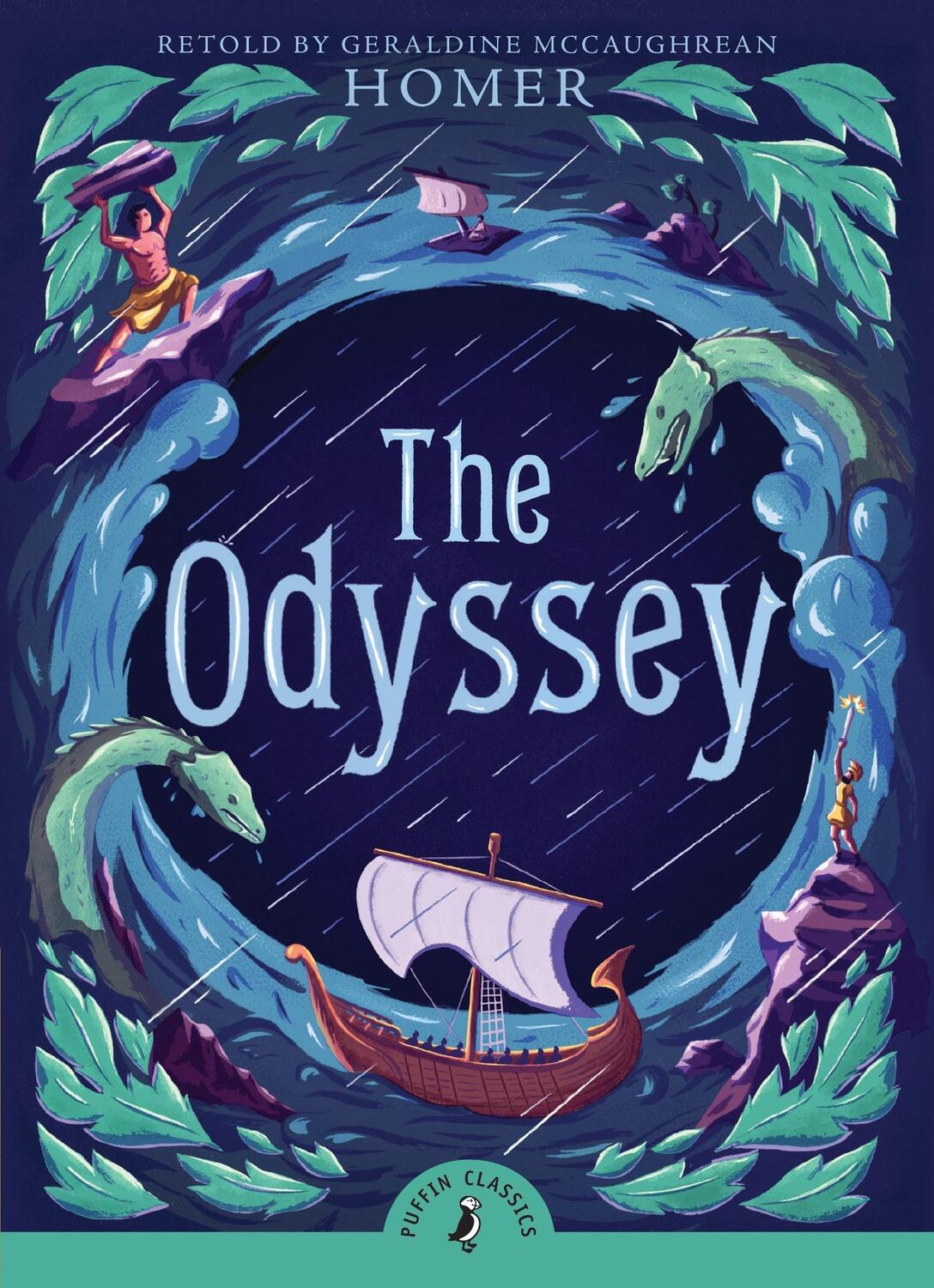 Cover: 9780140383096 | The Odyssey | Geraldine McCaughrean | Taschenbuch | Puffin Classics