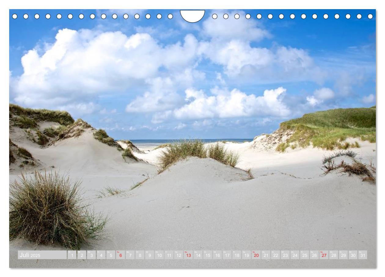 Bild: 9783435715633 | Amrum, die Perle in der Nordsee (Wandkalender 2025 DIN A4 quer),...