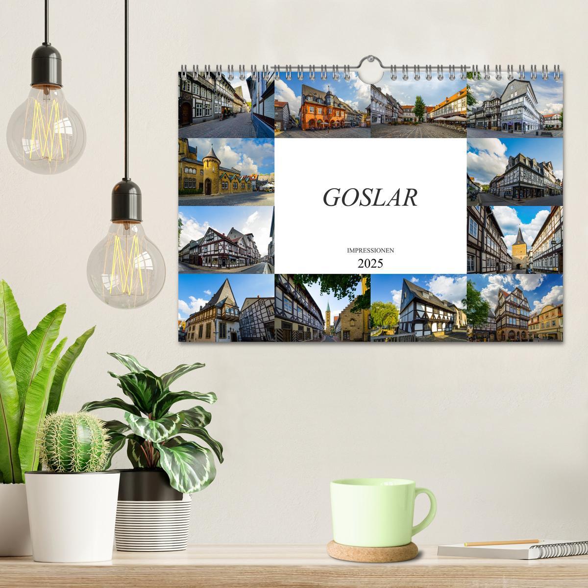 Bild: 9783435300617 | Goslar Impressionen (Wandkalender 2025 DIN A4 quer), CALVENDO...