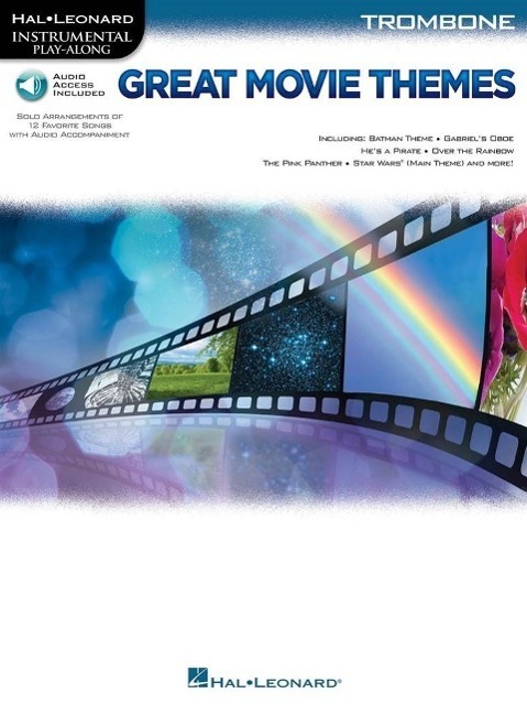Cover: 9781495005596 | Great Movie Themes: For Trombone Instrumental Play-Along | Corp | Buch