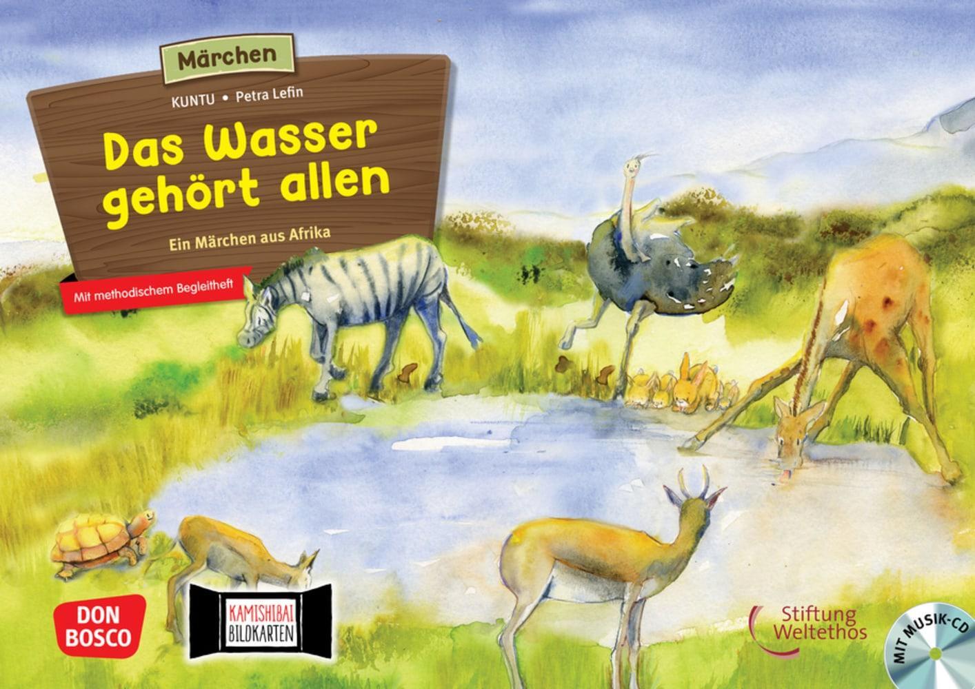Cover: 4260179514838 | Das Wasser gehört allen. Ein Märchen aus Afrika, m. Audio-CD....