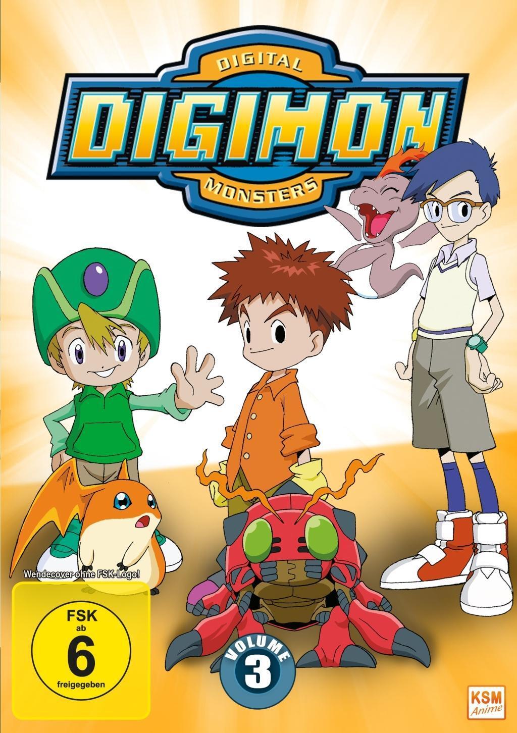Cover: 4260394338264 | Digimon Adventure - Volume 3.1 | Volume 3.1 / Episode 37-54 | Hongo