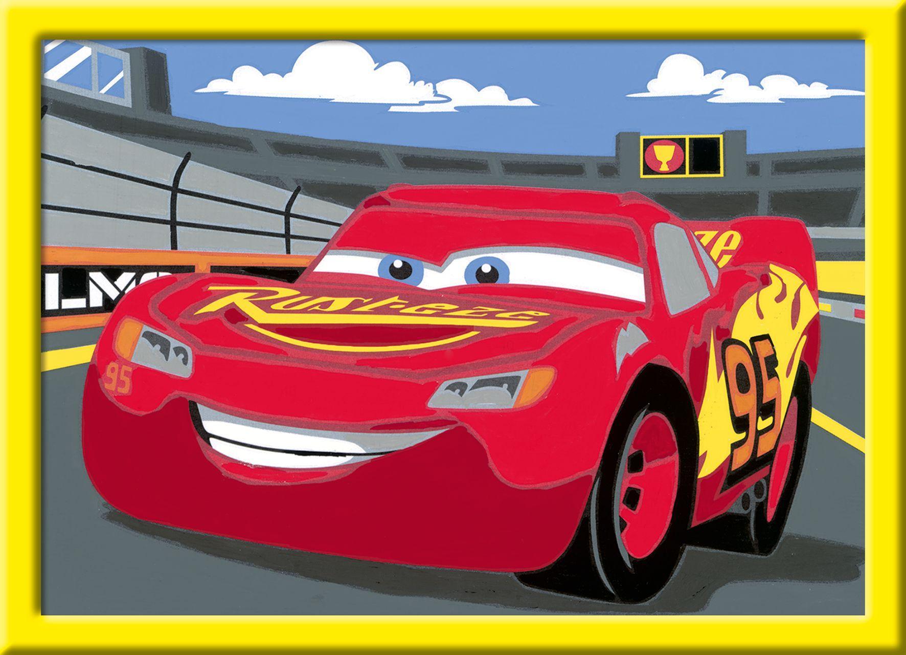 Bild: 4005556278435 | Lightning McQueen Malen nach Zahlen Sonderserie E | Spiel | 27843