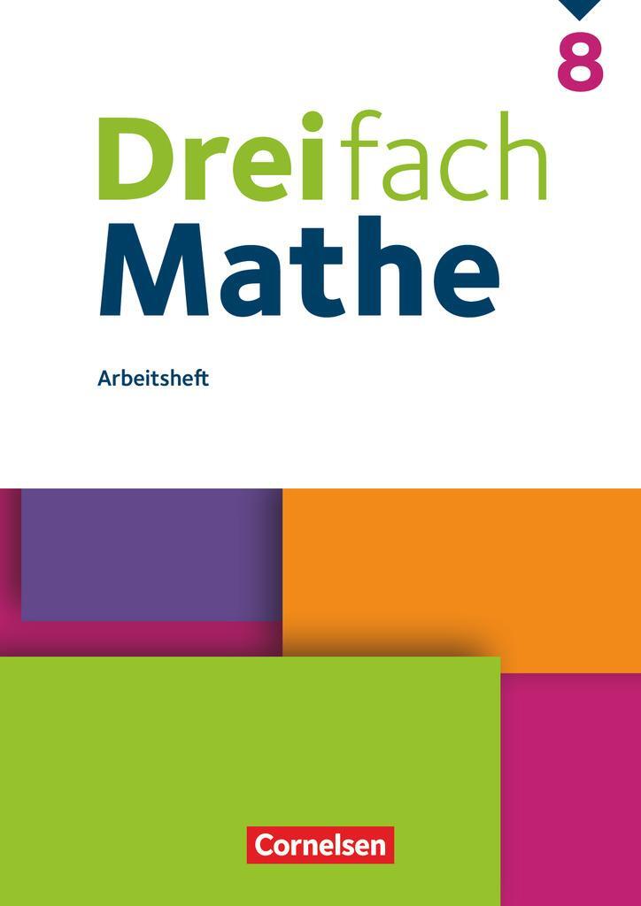 Cover: 9783060436309 | Dreifach Mathe 8. Schuljahr - Arbeitsheft mit Lösungen | Taschenbuch