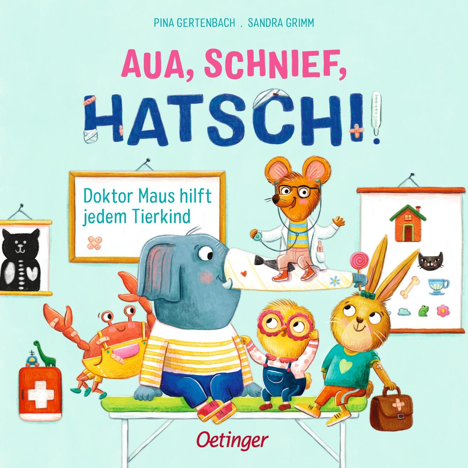 Cover: 9783751203333 | Aua, Schnief, Hatschi! | Doktor Maus hilft jedem Tierkind | Grimm