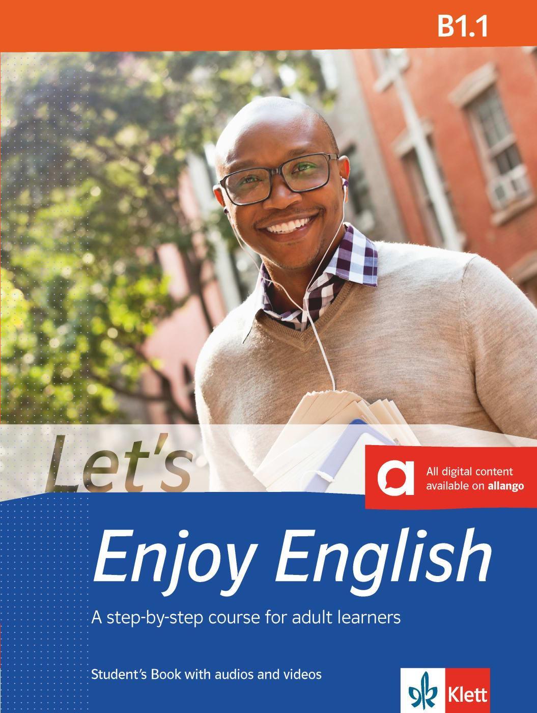 Cover: 9783125016446 | Let's Enjoy English B1.1. Student's Book with audios and videos | Buch
