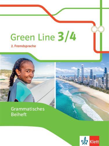 Cover: 9783128130910 | Green Line 3/4. Ausgabe 2. Fremdsprache. Grammatisches Beiheft...