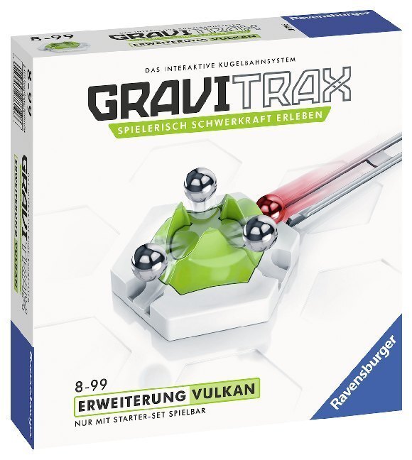 Bild: 4005556276196 | Ravensburger GraviTrax Kugelbahn - Erweiterung Action-Stein Vulkan...