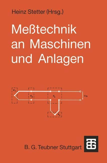 Cover: 9783519063261 | Meßtechnik an Maschinen und Anlagen | Heinz Stetter | Taschenbuch | xi