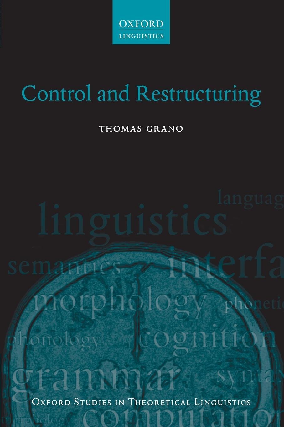 Cover: 9780198703938 | CONTROL &amp; RESTRUCTURING OSTL 56 P | Grano | Taschenbuch | Paperback