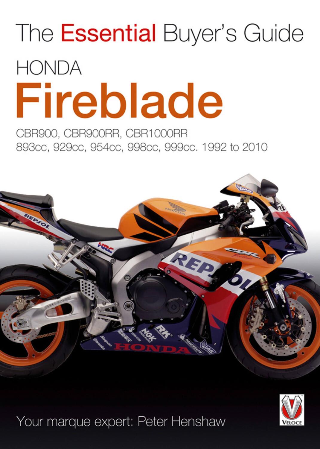 Cover: 9781845843076 | Essential Buyers Guide Honda Fireblade Cbr900, Cbr900rr, Cbr1000rr....
