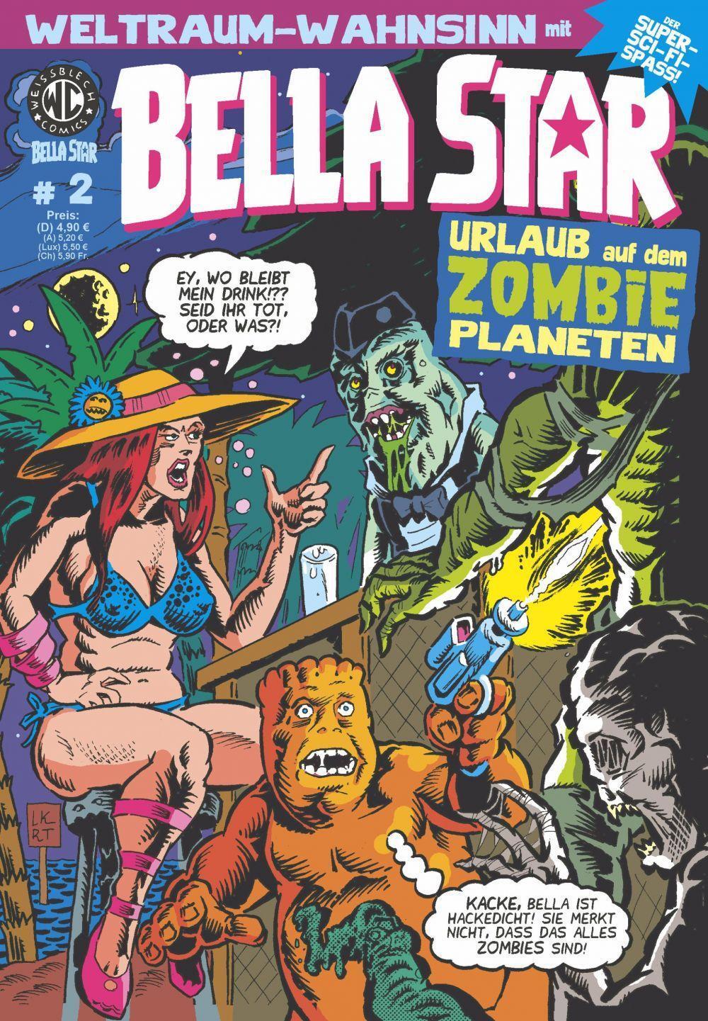 Cover: 9783869591179 | Bella Star 2 | Urlaub auf dem Zombie Planeten | Roman Turowski | 2023