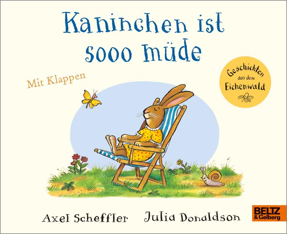 Cover: 9783407822031 | Kaninchen ist sooo müde | Pappbilderbuch mit Klappen | Buch | 12 S.