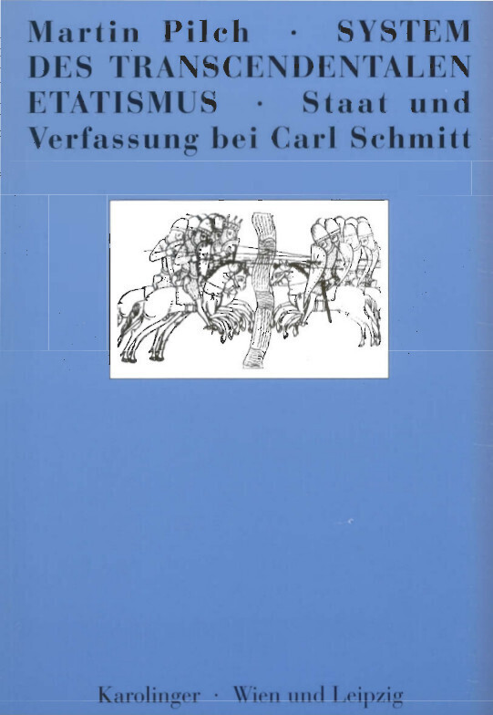 Cover: 9783854180678 | System des transcendentalen Etatismus | Martin Pilch | Taschenbuch