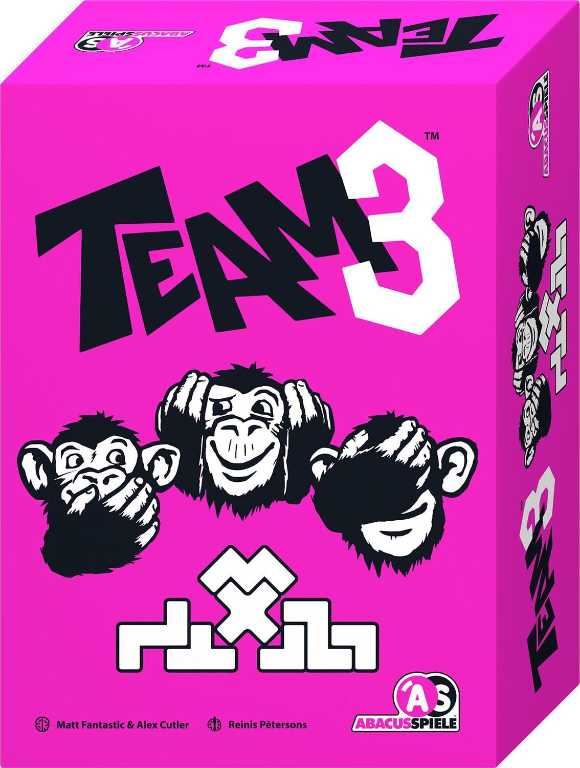 Cover: 4011898641929 | TEAM3 pink | Matt Fantastic (u. a.) | Spiel | Brettspiel | Deutsch