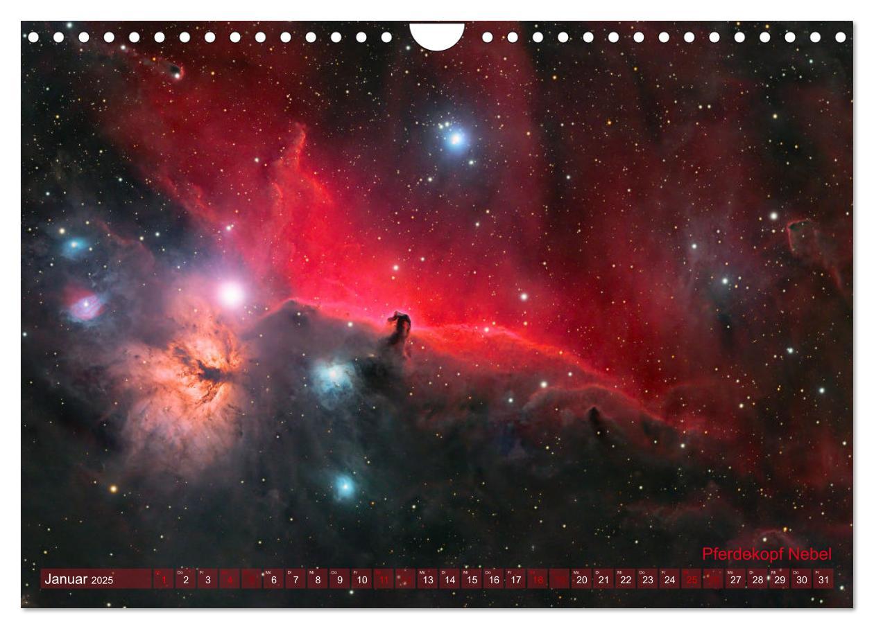 Bild: 9783457137291 | Deep Sky Kalender (Wandkalender 2025 DIN A4 quer), CALVENDO...