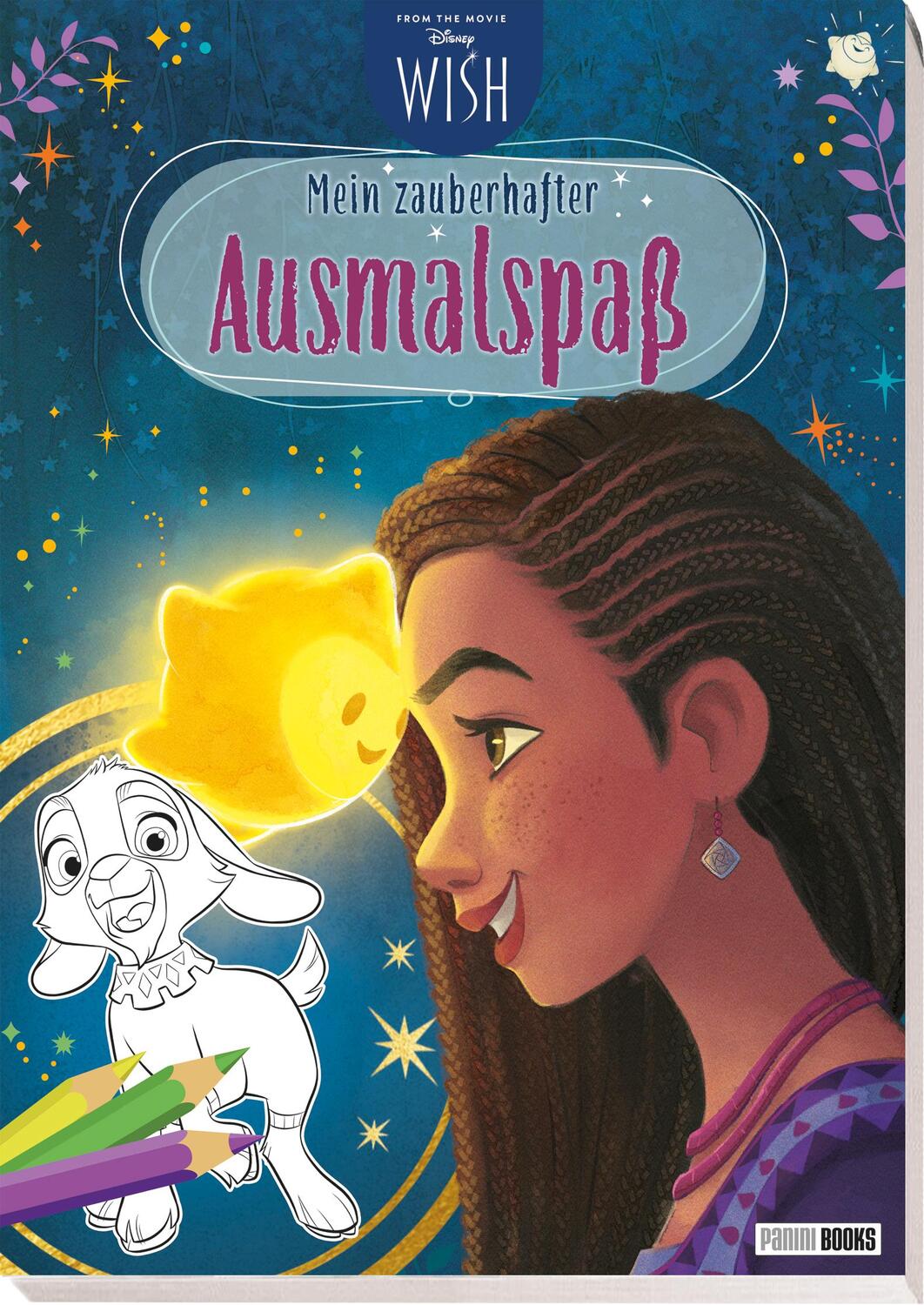 Cover: 9783833244407 | Disney Wish: Mein zauberhafter Ausmalspaß | Malblock | Panini | Buch
