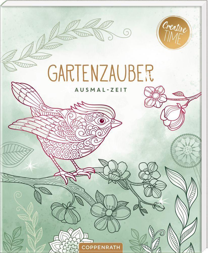Cover: 4050003726366 | Gartenzauber | Ausmal-Zeit (Creative Time) | Taschenbuch | Deutsch