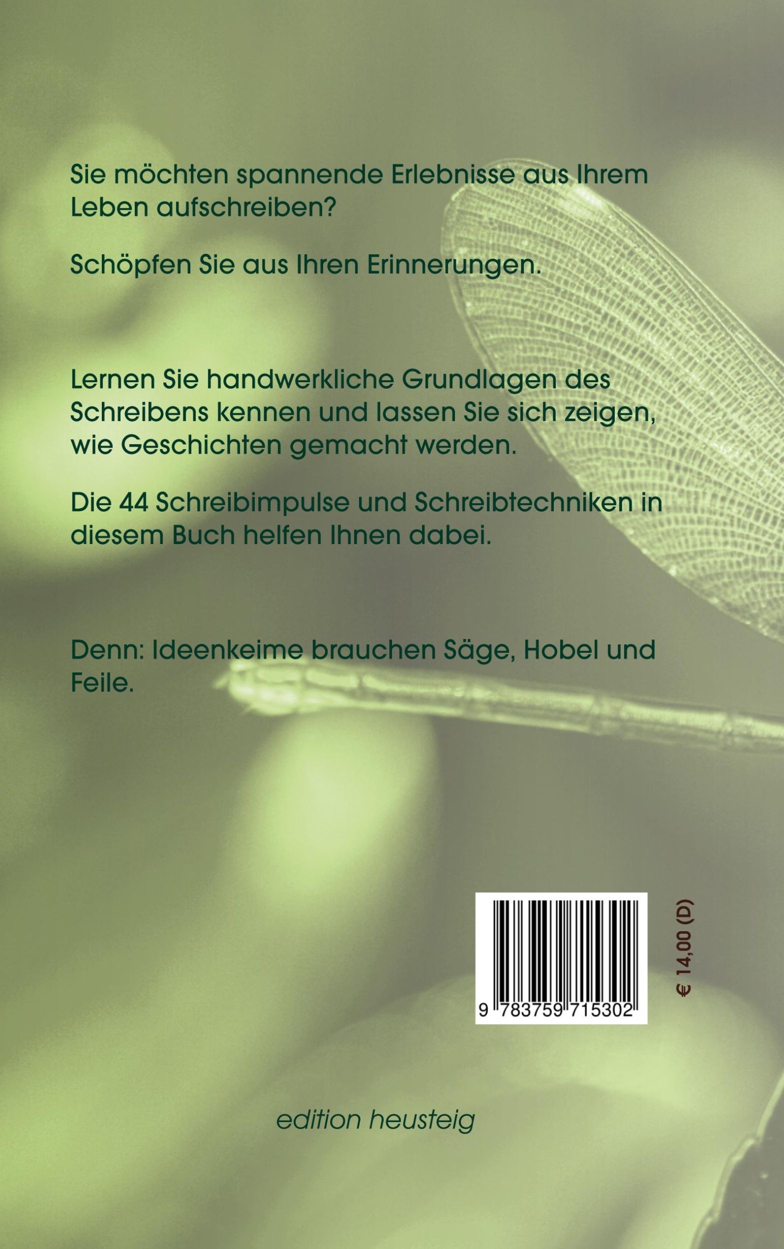 Rückseite: 9783759715302 | Lebensgeschichten schreiben? - Vom Ende zum Anfang! | Jutta Weber-Bock