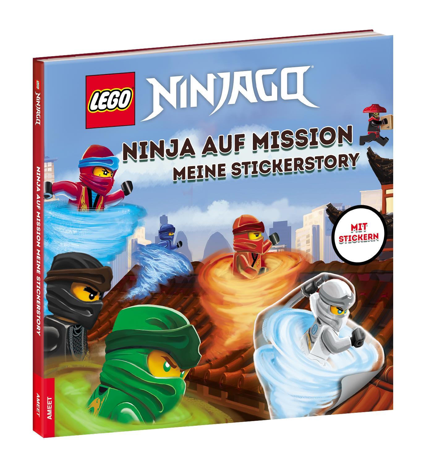 Cover: 9783960807261 | LEGO® NINJAGO® - Ninja auf Mission - Meine Stickerstory | Taschenbuch