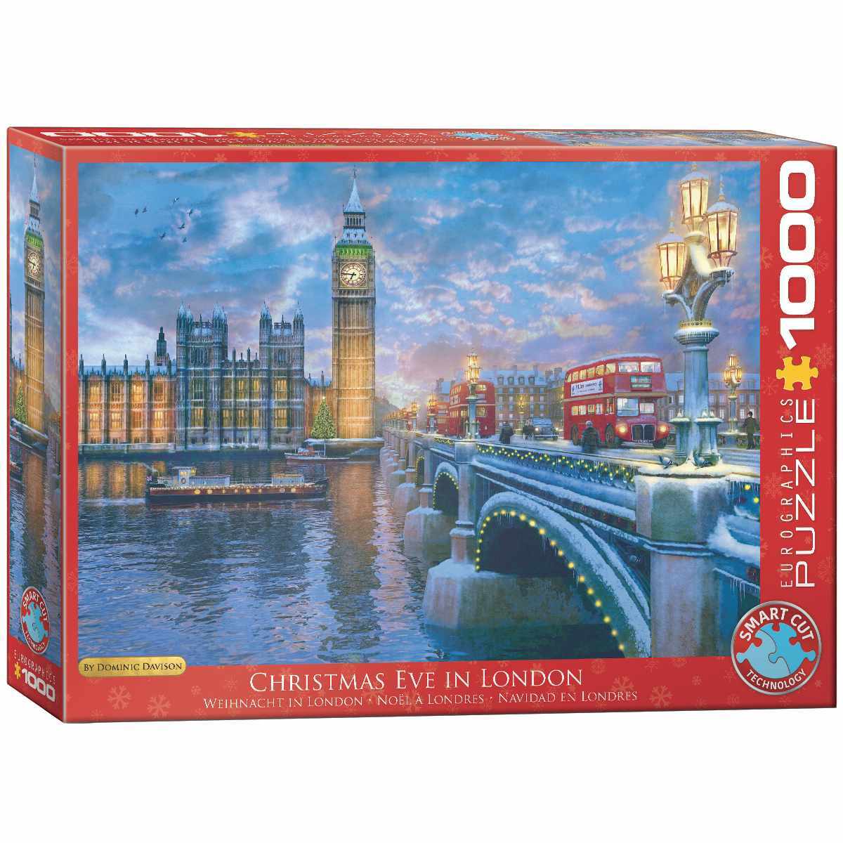Cover: 628136609166 | Christmas Eve In London | Puzzle | Deutsch | 2022 | Eurographics s.r.o
