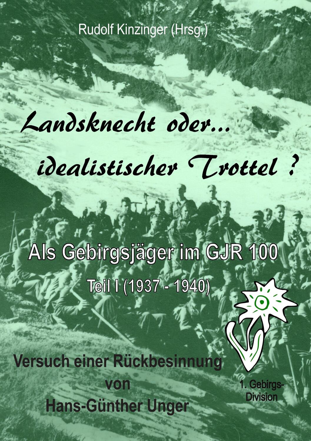 Cover: 9783732291106 | Landsknecht oder idealistischer Trottel ? | Hans-Günther Unger | Buch