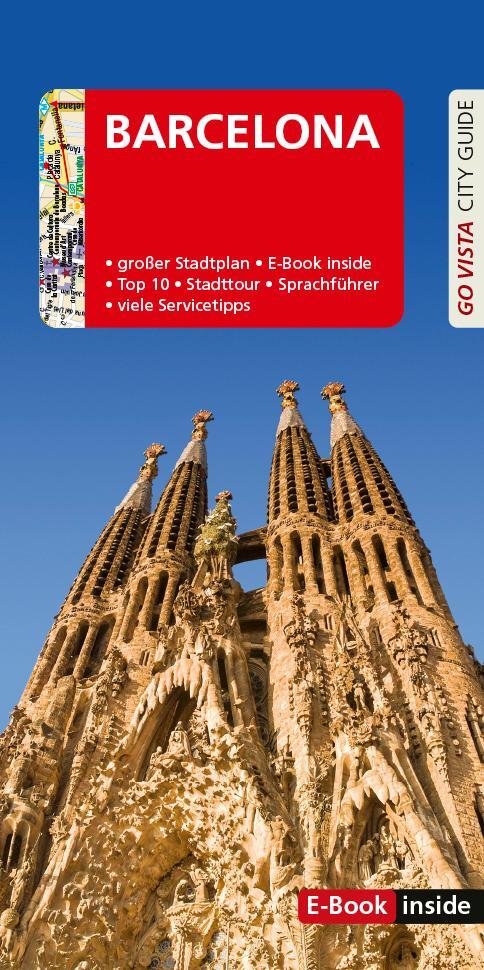 Cover: 9783961417605 | GO VISTA: Reiseführer Barcelona | Mit Faltkarte und E-Book inside