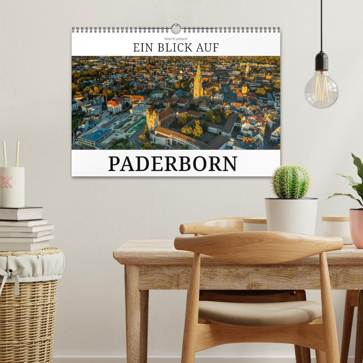 Bild: 9783435500604 | Ein Blick auf Paderborn (Wandkalender 2025 DIN A3 quer), CALVENDO...