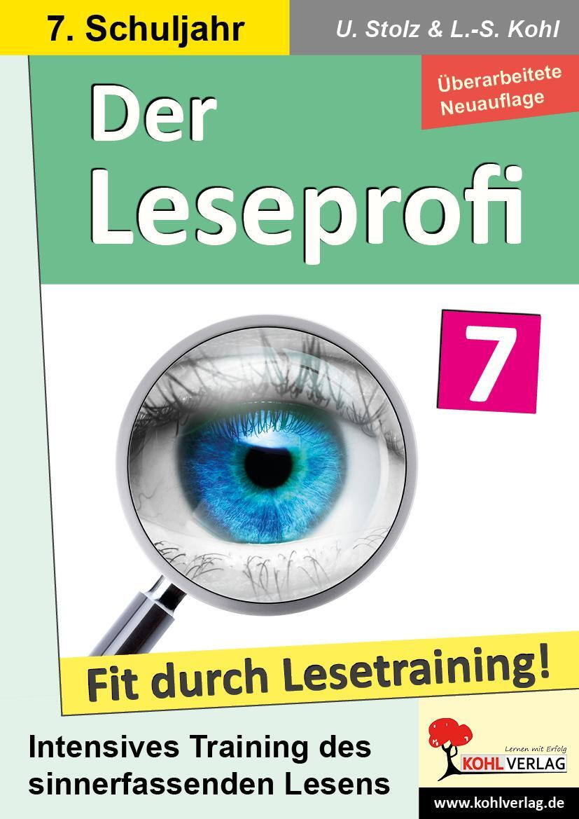 Cover: 9783988411075 | Der Leseprofi / Klasse 7 | Fit durch Lesetraining! (7. Schuljahr)