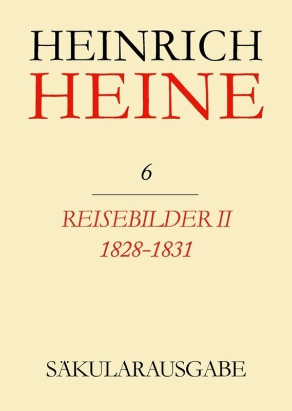 Cover: 9783050001838 | Reisebilder II. 1828-1831 | Heinrich Heine | Buch | 256 S. | Deutsch