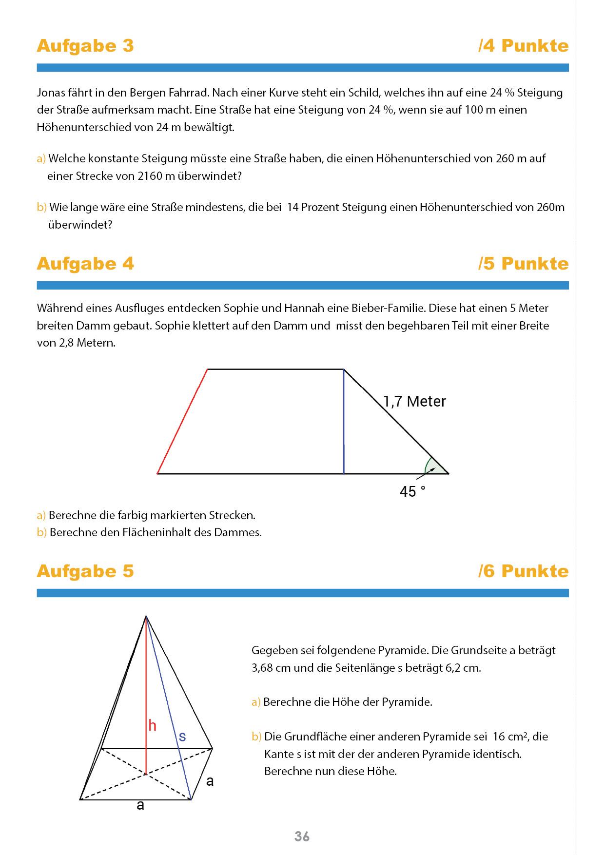 Bild: 9783946641285 | Mathematik Klassenarbeitstrainer Klasse 8 - StrandMathe | Broschüre