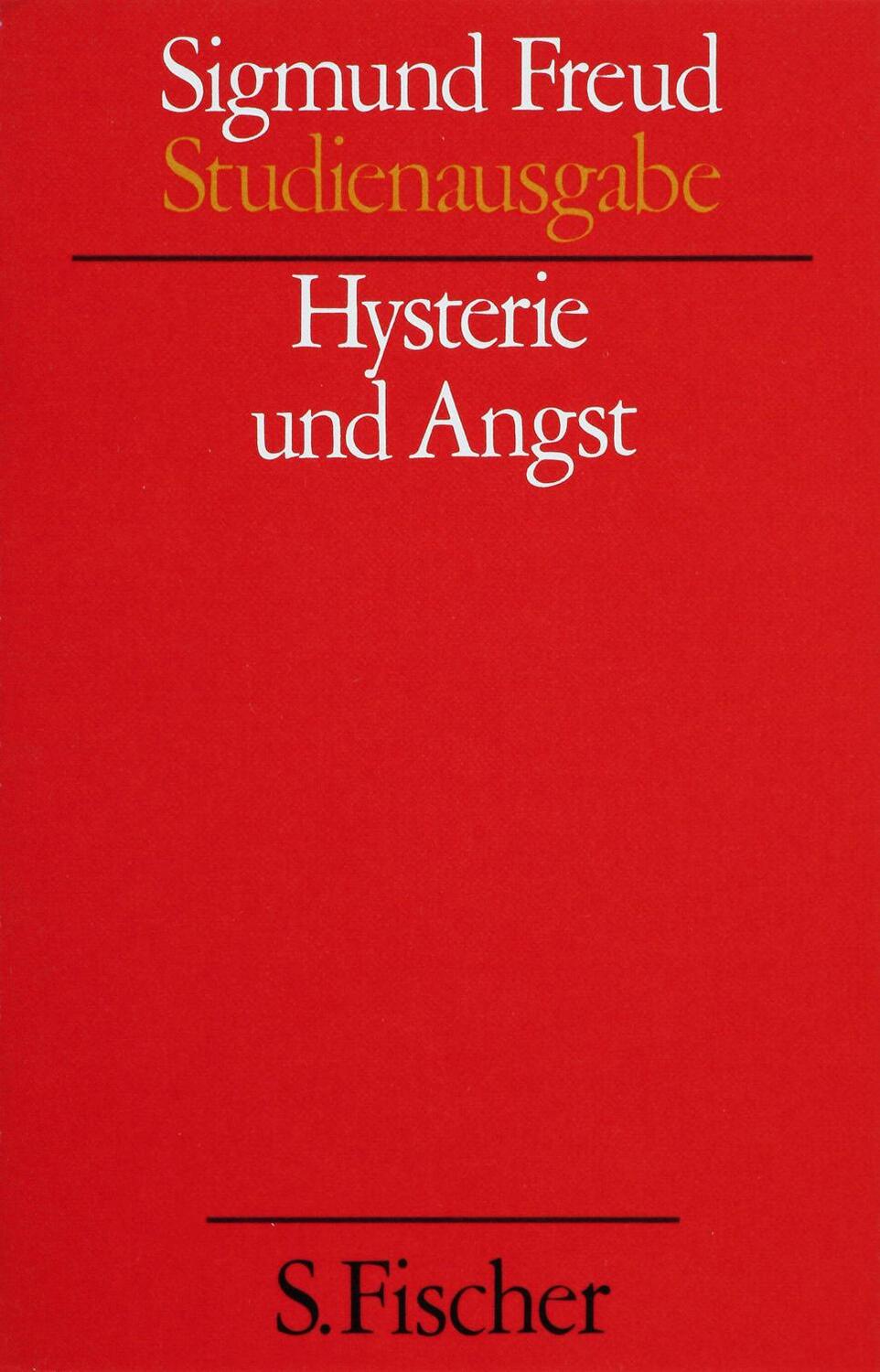 Cover: 9783108227265 | Hysterie und Angst | Sigmund Freud | Taschenbuch | Deutsch | 1989