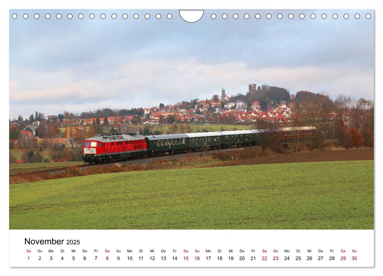 Bild: 9783435305384 | Eisenbahnen in Ostsachsen 2025 (Wandkalender 2025 DIN A4 quer),...