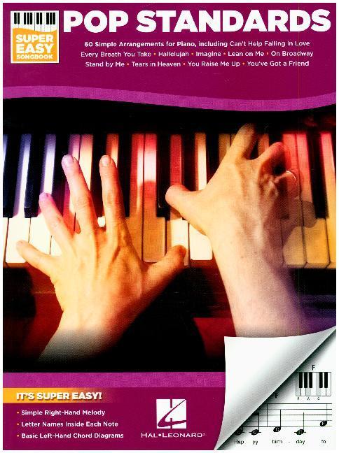 Cover: 888680683504 | Pop Standards Super Easy Songbook, Piano | Buch | Englisch | 2018