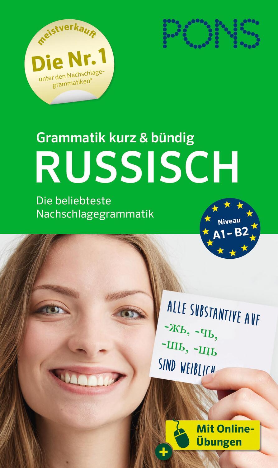 Cover: 9783125624429 | PONS Grammatik kurz und bündig Russisch | Taschenbuch | Deutsch | 2022