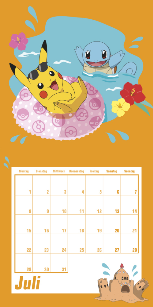 Bild: 9783833243073 | Pokémon: Kalender 2024 | Kalender | Pokémon (u. a.) | Kalender | 28 S.