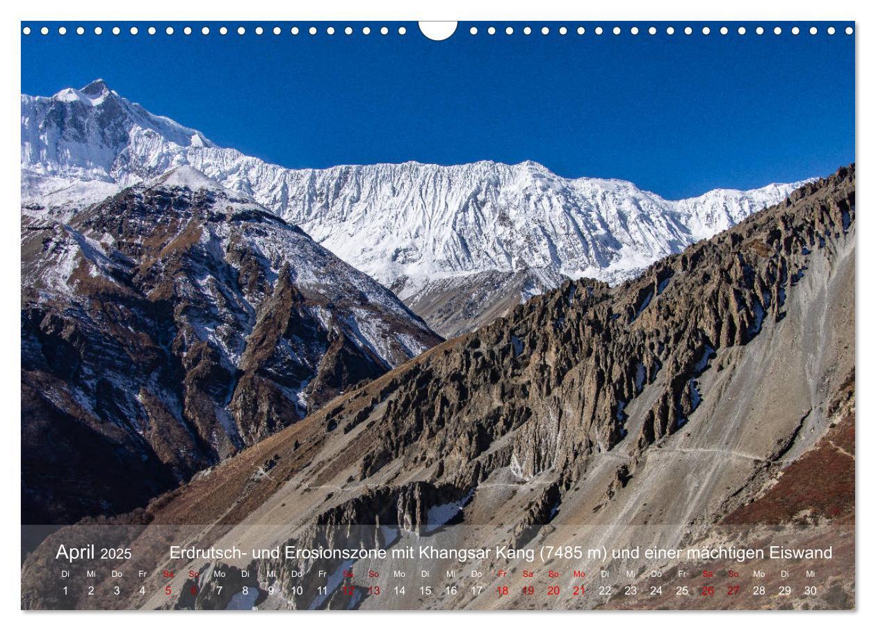 Bild: 9783435149346 | NEPAL - rund um die Annapurna (Wandkalender 2025 DIN A3 quer),...