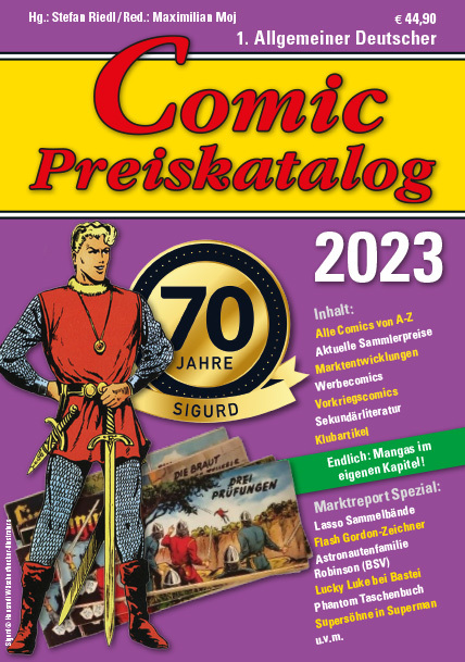 Cover: 9783947800278 | Comic Preiskatalog 2023 HC | Stefan Riedl | Buch | Deutsch | SR Verlag