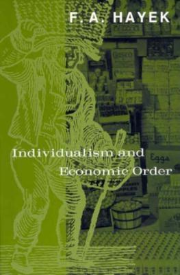 Cover: 9780226320939 | Individualism and Economic Order | Freidrich A Hayek | Taschenbuch
