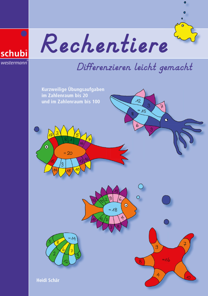 Cover: 9783867230544 | Rechentiere | Heidi Schär | Taschenbuch | Geblockt. Gelocht | 2008